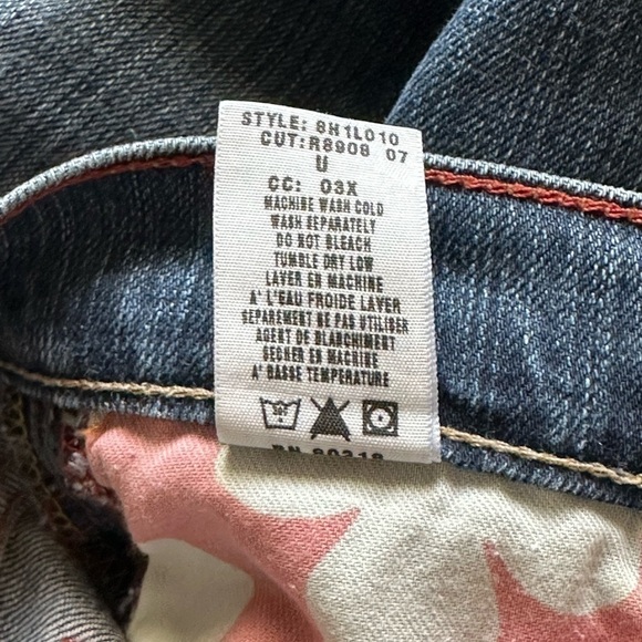 LUCKY BRAND: STRAIGHT SKINNY - SIZE 24 - Picture 8 of 8